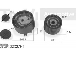 TREVI AUTOMOTIVE KD1184 paskirstymo diržo komplektas 
 Techninės priežiūros dalys -> Papildomas remontas
1680600QA6, 1680600QAB, 7701471382