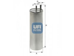 UFI 31.947.00 kuro filtras 
 Techninės priežiūros dalys -> Papildomas remontas
7H0127401D
