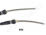 JAPANPARTS BC-829 trosas, stovėjimo stabdys 
 Stabdžių sistema -> Valdymo svirtys/trosai
5441082010