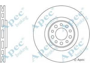 APEC braking DSK2429 stabdžių diskas 
 Dviratė transporto priemonės -> Stabdžių sistema -> Stabdžių diskai / priedai
51731346, 51760622, 51767383, 51767384
