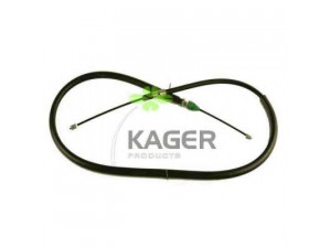 KAGER 19-1647 trosas, stovėjimo stabdys 
 Stabdžių sistema -> Valdymo svirtys/trosai
7700432013