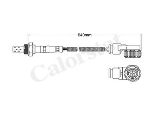 CALORSTAT by Vernet LS140289 lambda jutiklis
0005404117, 0015400117