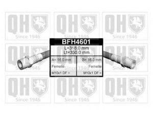 QUINTON HAZELL BFH4601 stabdžių žarnelė 
 Stabdžių sistema -> Stabdžių žarnelės
FBH 6453, 90947 02533