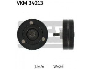 SKF VKM 34013 kreipiantysis skriemulys, V formos rumbuotas diržas 
 Diržinė pavara -> V formos rumbuotas diržas/komplektas -> Laisvasis/kreipiamasis skriemulys
6482249, 7053546, 91SF 19A216 AA