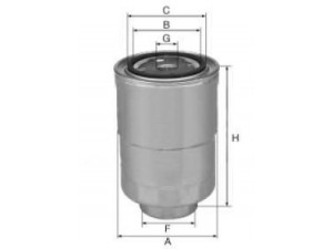 UNIFLUX FILTERS XN4001 kuro filtras 
 Techninės priežiūros dalys -> Papildomas remontas
23303-87309, 23303-87309-000, 5-13240-032-0
