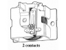 DELCO REMY 19024325 solenoidinis jungiklis, starteris
130305, 0163349, 0252121, 13 100 15