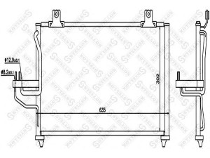 STELLOX 10-45675-SX kondensatorius, oro kondicionierius 
 Oro kondicionavimas -> Kondensatorius
1K2B161480C