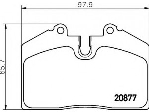 HELLA 8DB 355 015-671 stabdžių trinkelių rinkinys, diskinis stabdys 
 Techninės priežiūros dalys -> Papildomas remontas
8A0698451, 8A0698451A, 8A0698451B