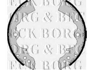 BORG & BECK BBS6161 stabdžių trinkelių komplektas 
 Techninės priežiūros dalys -> Papildomas remontas
018733310, 018733310A, 019333310