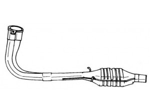 AKS DASIS SG25190 katalizatoriaus keitiklis