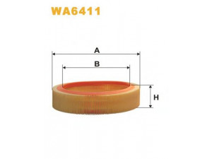 WIX FILTERS WA6411 oro filtras 
 Filtrai -> Oro filtras
IIM107, 1444K3, 7700711477, 7700721968