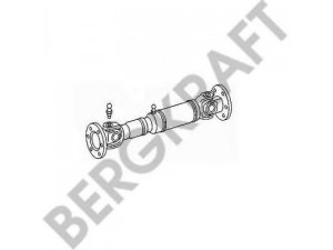 BERGKRAFT BK9900953 šarnyrinis velenas, ašies pavara
9714100402, 971410040280
