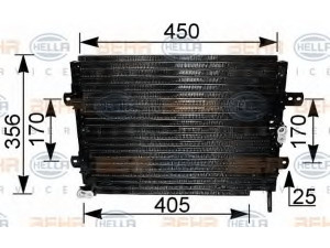 HELLA 8FC 351 036-581 kondensatorius, oro kondicionierius 
 Oro kondicionavimas -> Kondensatorius
95310-67A50