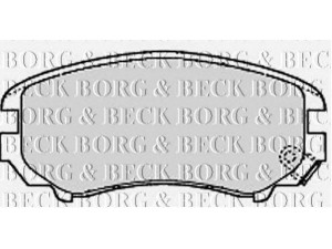 BORG & BECK BBP1884 stabdžių trinkelių rinkinys, diskinis stabdys 
 Techninės priežiūros dalys -> Papildomas remontas
581011FA50, 581012CA10, 581012CA11