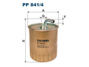 FILTRON PP841/4 kuro filtras 
 Degalų tiekimo sistema -> Kuro filtras/korpusas
611 092 00 01 67, 6110901252, 6110920001