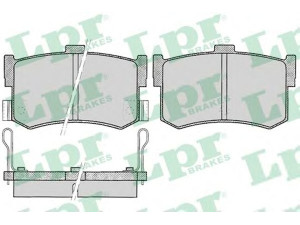 LPR 05P079 stabdžių trinkelių rinkinys, diskinis stabdys 
 Techninės priežiūros dalys -> Papildomas remontas
43022SG9000, GBP90300, GBP90304