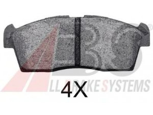 A.B.S. 37236 OE stabdžių trinkelių rinkinys, diskinis stabdys 
 Techninės priežiūros dalys -> Papildomas remontas
4605A340, 55810-60J10, 55810-76G00