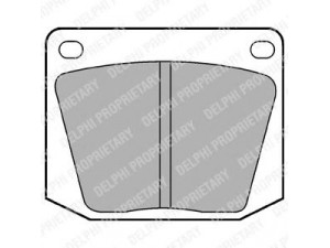 DELPHI LP32 stabdžių trinkelių rinkinys, diskinis stabdys 
 Techninės priežiūros dalys -> Papildomas remontas
1429821, GBP132, GBP90110, GBP132