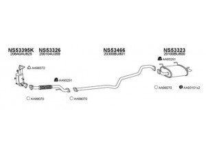 VENEPORTE 530199 išmetimo sistema 
 Išmetimo sistema -> Išmetimo sistema, visa