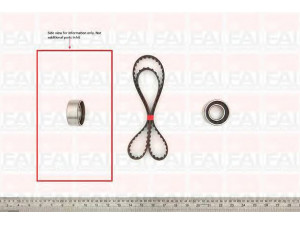 FAI AutoParts TBK66 paskirstymo diržo komplektas 
 Techninės priežiūros dalys -> Papildomas remontas