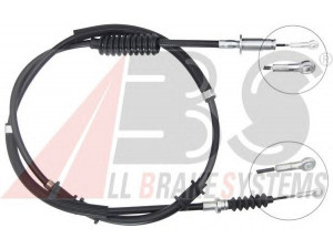 A.B.S. K12409 trosas, stovėjimo stabdys 
 Stabdžių sistema -> Valdymo svirtys/trosai
NTC 6125