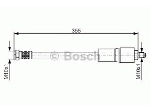 BOSCH 1 987 476 751 stabdžių žarnelė 
 Stabdžių sistema -> Stabdžių žarnelės
34 30 1 161 964, 34 30 1 163 155