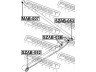 FEBEST SZAB-052 valdymo svirties/išilginių svirčių įvorė
46201-86G00, 46202-86G00