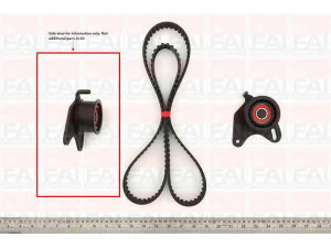 FAI AutoParts TBK127 paskirstymo diržo komplektas 
 Techninės priežiūros dalys -> Papildomas remontas