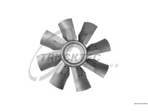 TRUCKTEC AUTOMOTIVE 01.19.024 ventiliatoriaus ratas, variklio aušinimas
001 205 6206, 002 205 0306, 002 205 9206