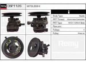 DELCO REMY DSP1126 hidraulinis siurblys, vairo sistema 
 Vairavimas -> Vairo pavara/siurblys
MB636520