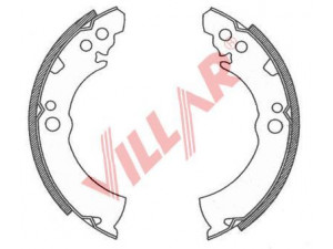 VILLAR 629.0752 stabdžių trinkelių komplektas 
 Techninės priežiūros dalys -> Papildomas remontas
4406004B25, 4406018B25, 4406028B25