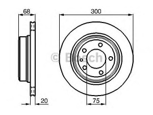 BOSCH 0 986 478 320 stabdžių diskas 
 Stabdžių sistema -> Diskinis stabdys -> Stabdžių diskas
34 21 1 155 501, 34 21 1 162 967