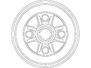 JURID 329094J stabdžių būgnas 
 Stabdžių sistema -> Būgninis stabdys -> Stabdžių būgnas
4240310020, 4240310060, 4240319015