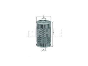 KNECHT OX 47D alyvos filtras 
 Techninės priežiūros dalys -> Techninės priežiūros intervalai
0141150811, 3357457, 605412970004