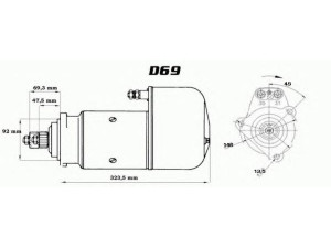 DELCO REMY 19024154 starteris