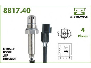 MTE-THOMSON 8817.40.058 lambda jutiklis 
 Variklis -> Variklio elektra
MD370045, MR560364, MD370045, MR560364