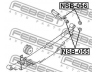 FEBEST NSB-055 įvorė, lakštinė lingė 
 Pakaba -> Lakštinė spyruoklinė pakaba
SG41-28-470, 55046-HC050, 55046-R8000