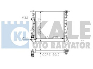 KALE OTO RADYATÖR 159400 radiatorius, variklio aušinimas 
 Aušinimo sistema -> Radiatorius/alyvos aušintuvas -> Radiatorius/dalys
77 00 314 382, 77 01 499 975, 7700314382