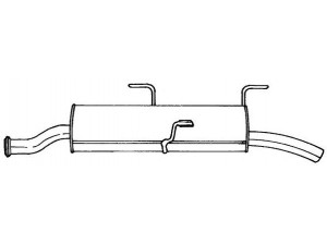 AKS DASIS SG45649 galinis duslintuvas