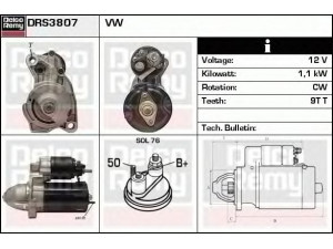 DELCO REMY DRS3807 starteris 
 Elektros įranga -> Starterio sistema -> Starteris
012911023