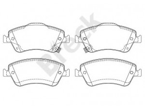 BRECK 24122 00 701 10 stabdžių trinkelių rinkinys, diskinis stabdys 
 Techninės priežiūros dalys -> Papildomas remontas
0446502160, 0446502200, 0446502210