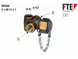 FTE W0088 sujungimo tikrinimas, vamzdžiai
03423585, 5157-28-11.110, 06.78390.0141