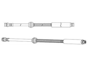 FERODO FHY2758 stabdžių žarnelė 
 Stabdžių sistema -> Stabdžių žarnelės
2K0611775L