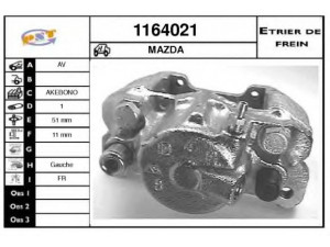 SNRA 1164021 stabdžių apkaba
087033990C