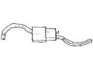 AKS DASIS SG18611 galinis duslintuvas