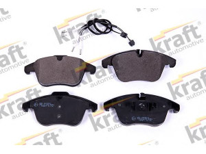 KRAFT AUTOMOTIVE 6005911 stabdžių trinkelių rinkinys, diskinis stabdys 
 Techninės priežiūros dalys -> Papildomas remontas
4254A7