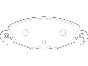 WAGNER WBP23273A stabdžių trinkelių rinkinys, diskinis stabdys 
 Techninės priežiūros dalys -> Papildomas remontas
4252 89, 425216, 425249, 425289