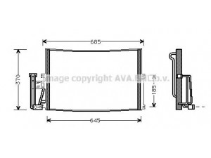 AVA QUALITY COOLING OL5241 kondensatorius, oro kondicionierius