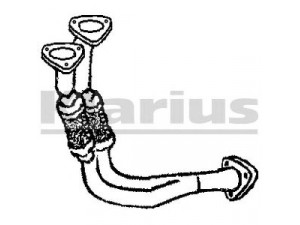 KLARIUS 301705 išleidimo kolektorius 
 Išmetimo sistema -> Išmetimo vamzdžiai
1H0253087R, 1H0253087R, 1H0253087R