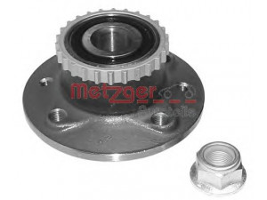 METZGER WM 2100 rato guolio komplektas 
 Ašies montavimas/vairavimo mechanizmas/ratai -> Rato stebulė/montavimas -> Rato guolis
7701 205 499